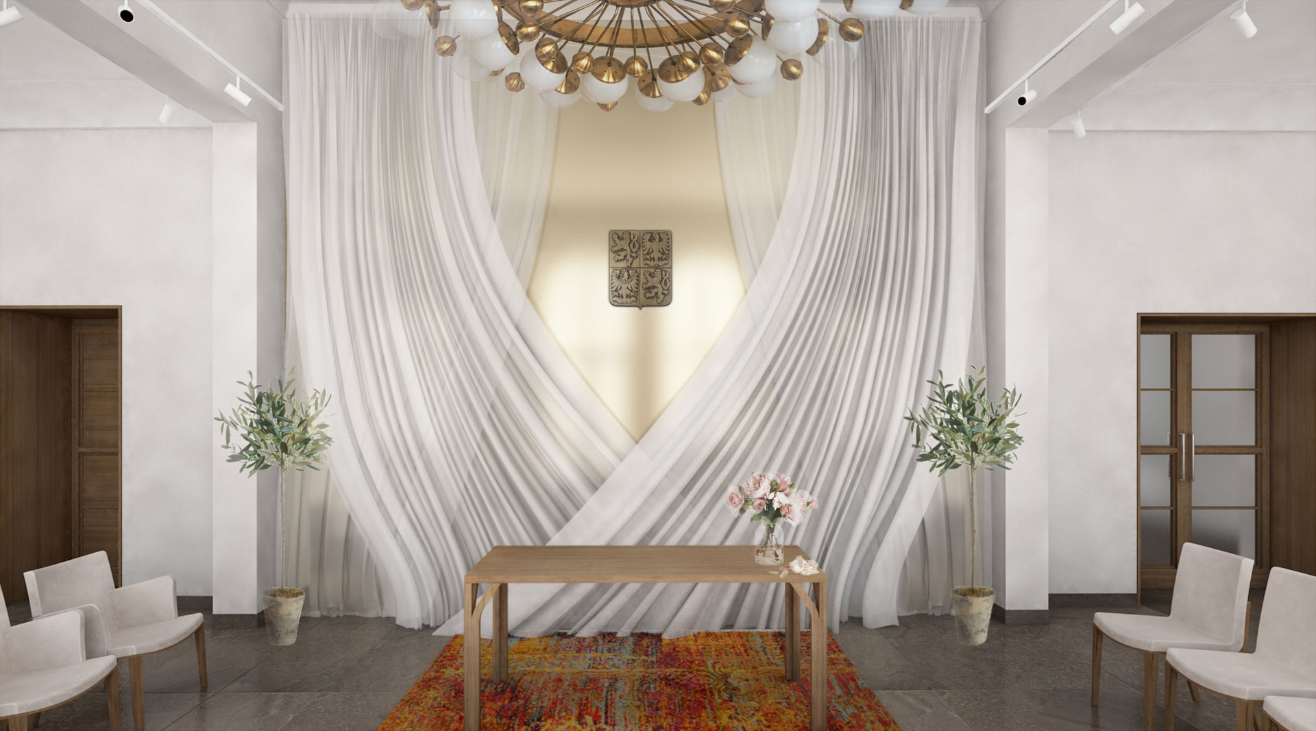 OBŘADNÍ SÍŇ V NOVÉM JIČÍNĚ