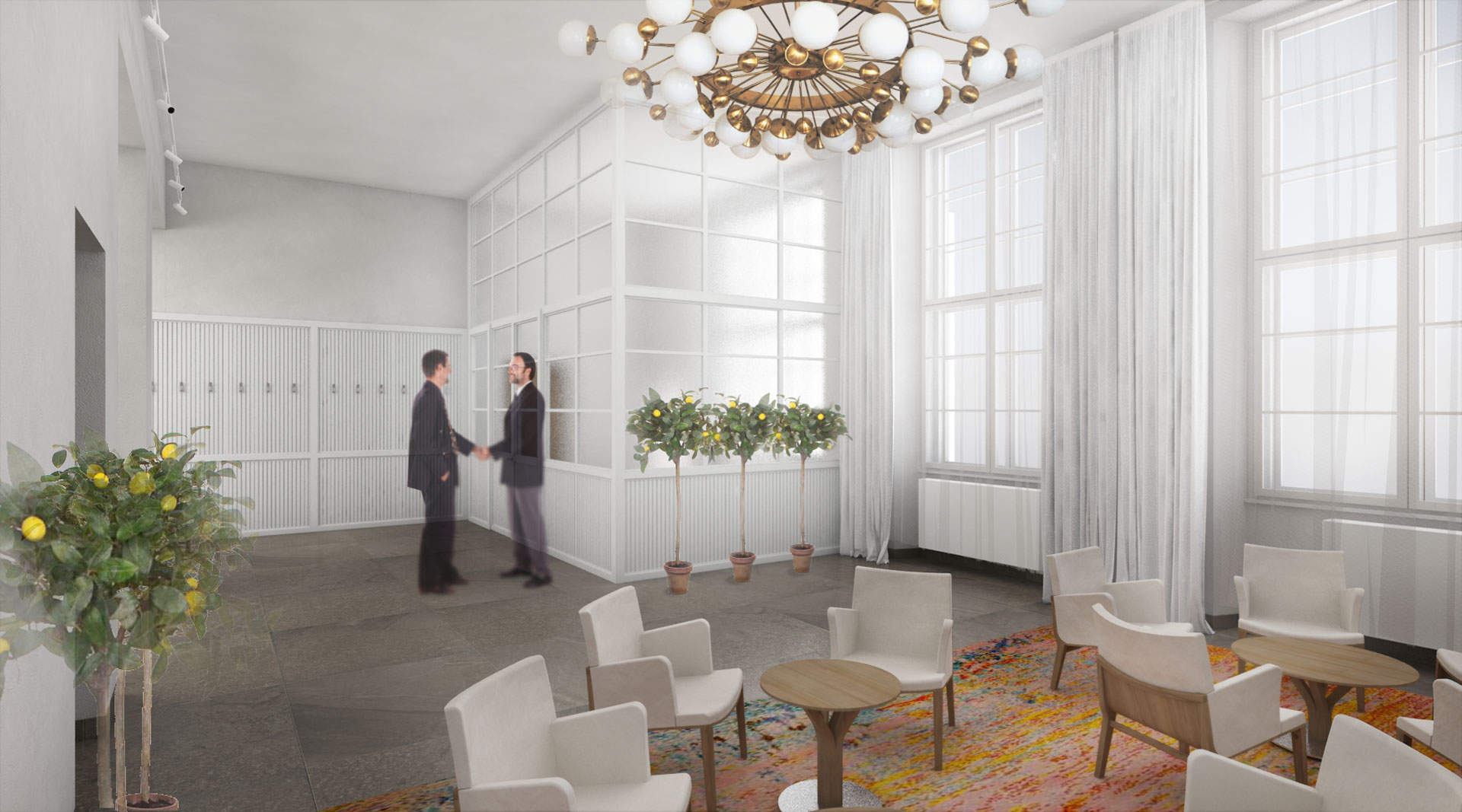 OBŘADNÍ SÍŇ V NOVÉM JIČÍNĚ